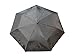 totes Auto Open Auto Close Umbrella W/Grey Handle (Black)
