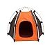 Pup-Tent, PYURS Pet Camp Tent Foldable Dog Bed House for Puppy Dog Kitten Cat