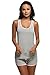 Ekouaer Womens Pajamas Short Sets Sexy Pj Sleepwear Soft Loungewear (Gray, Small)