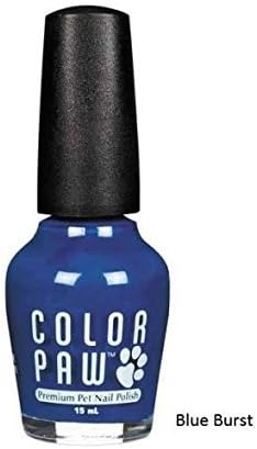 Color Paw Nail Polish Blue Burst @