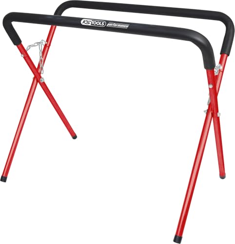 KS Tools 140.2226 Cavalletto per Vetri, con Imbottiture Antiscivolo, Portata Massima - 80 Kg