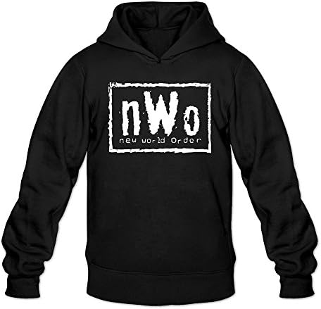 HEDONE Men's New World Order NWO Hoodie Black XXL