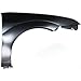 Evan-Fischer Front Fender Compatible with 2005-2007 Ford Focus Passenger Side