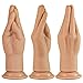 Magic Hand Dildo - 7.5 Inch Hand and Forearm - For Vaginal or Anal Fisting - Silicone Butt Plug Sex Toy for Women and Couple