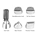 Sminiker Professional 5 in 1 Waterproof Man's Grooming Kit Hair Clippers Beard Trimmer Dual Shaver Body Trimmer Nose Hair Trimmer Precision Trimmer Rechargeable