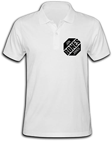 YFLLAY Men's Jon Bones Jones Polo Shirt