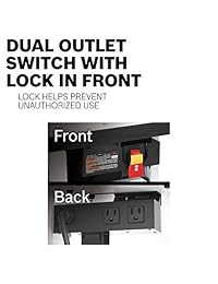 Bosch RA1171 Gabinete Estilo mesa rebajadora
