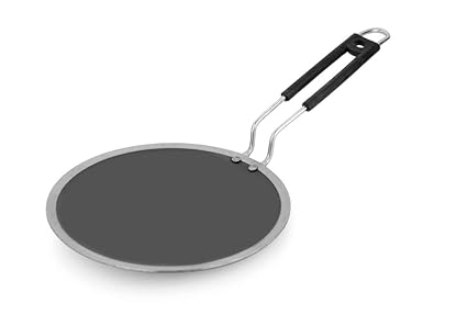 Mosaic _Iron Tawa Steel Handle 25Cm