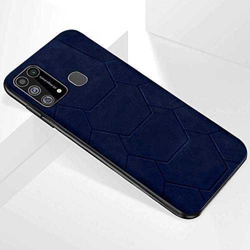 TheGiftKart Spider Series Back Case Cover for Samsung Galaxy M31 | Shockproof | Striking Spider Design (Dark Blue)