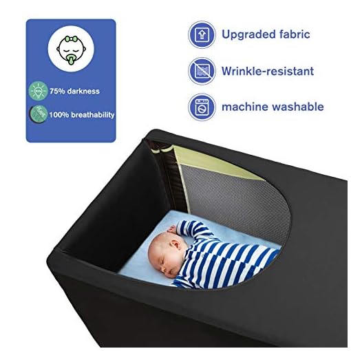 crib canopy blackout