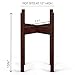 Fox & Fern Indoor Plant Stand – Adjustable Width 11″ up to 15″ – Dark Walnut – EXCLUDING Plant Potthumb 1