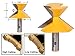 YONICO Router Bits Crown Molding Miter 52 Degree X 38 Degree 1/2-Inch Shank 16143