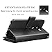 NJJEX for LG V35 ThinQ Wallet Case, for LG V30 / LG V30 Plus/LG V35 Case, PU Leather [9 Card Slots] ID Credit Folio Flip [Detachable][Kickstand] Magnetic Clousure Cover & Wrist Strap [Black]