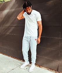 Riot Society Broken Heart Embroidered Mens Joggers