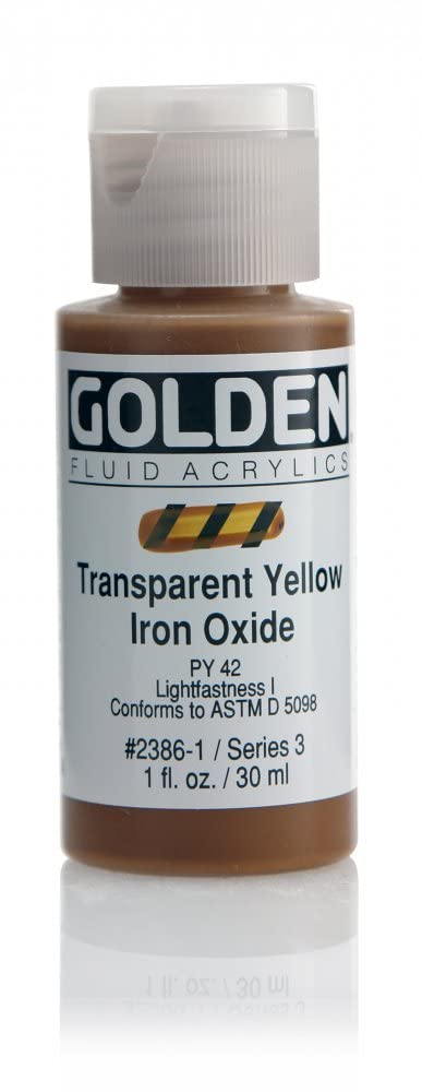 Pro-Art T Yellow I O-Golden Fluid Acrylic, Multicolour, 2.84x2.84x7.62 cm