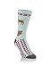 World's Softest Women's Novelty Classic Collection Crew Socks (Medium (Womens Shoe (5.5-9.5), Reindeer)