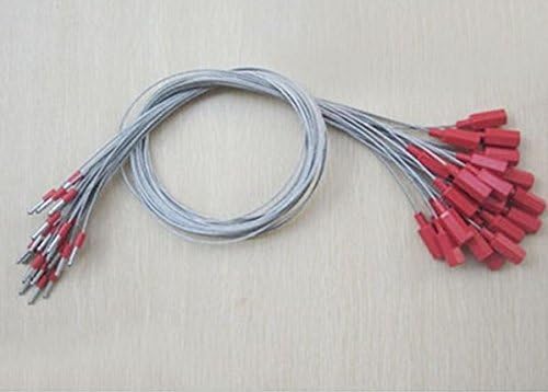 Easy Locking Cable Seal Logistics Plastic Seals Steel 10pcs Low Carbon Steel, Galvanized Abs Outsourcing
