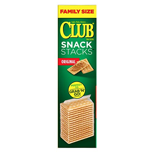 Keebler Club Crackers, Snack Stacks, Original, Grab 'N' Go, Family Size