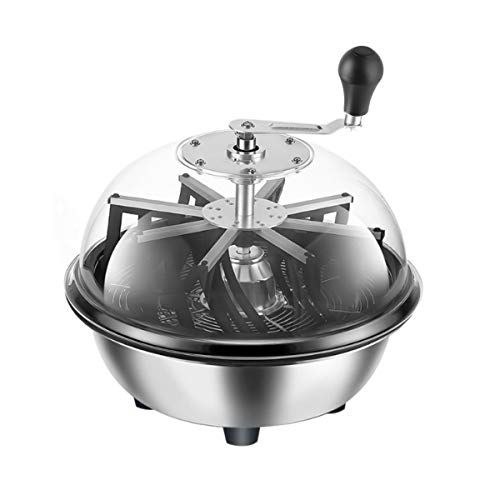 Fy-Light Tumble hydroponic Leaf Trimmer Cutter Bowl 16 inch Bud Trimmer Twisted Spin Cut for Plant Bud and Flower- Clear Visibility Dome