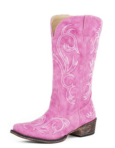 ROPER Womens Riley Embroidered Snip Toe Casual