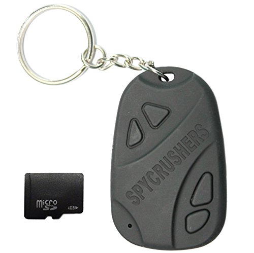 808 Camera, Best Micro Keychain Camera & Hidden Spy Video Recorder, Features Video, Photo and Webcam Functionality, Includes FREE 4GB High Speed Sd Card, Satisfaction Guarantee