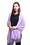 SUNIN Large Extra Soft Cashmere Blend Women Pashmina Shawl Wrap Stole Scarf
