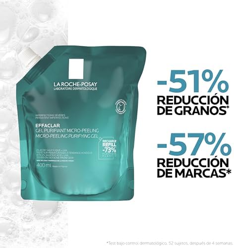 GEL MICRO-ESFOLIANTE PURIFICANTE EFFACLAR ECO-REFILL 400ML LA ROCHE-POSAY