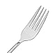 Purefold Korean Stainless Steel Dinner Forks, Hollow-handle, Set of 4