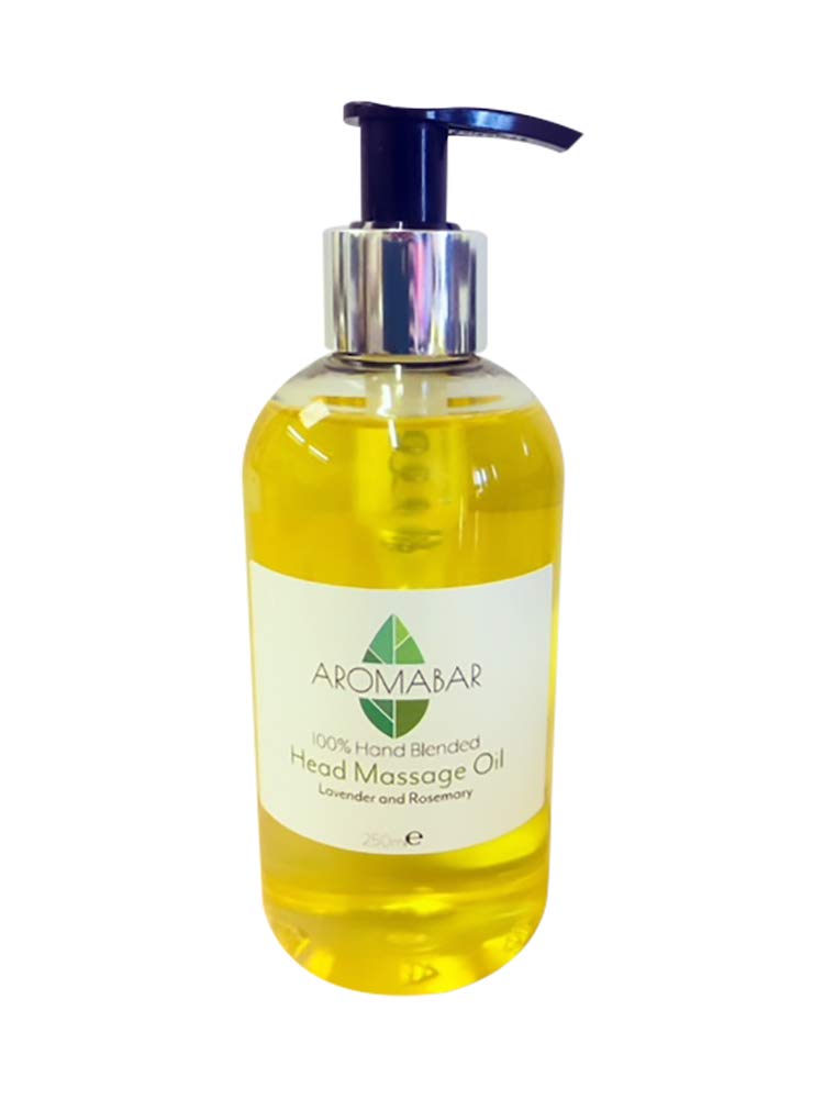 Head & Scalp Massage Oil 250ml Lavender and Rosemary