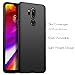 anccer Compatible for LG G7 ThinQ Case [Colorful Series] Premium PC Material Slim Cover for LG G7 (Black)