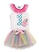 Mud Pie Baby Girl's Birthday Tutu, Multi, 12 18 Months