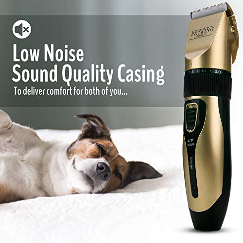 Petking Dog Grooming Clippers For Pets Cat Hair Trimmer Kit
