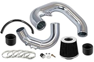 R&L Racing 2.75" Black Cold Air Intake Kit +Filter For 04-09 Mazda 3 Mazda3 2.0L/2.3L L4