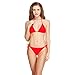 I-Glam Swimwear Brazilian Bikini Bottom and Top BeachWear Red S