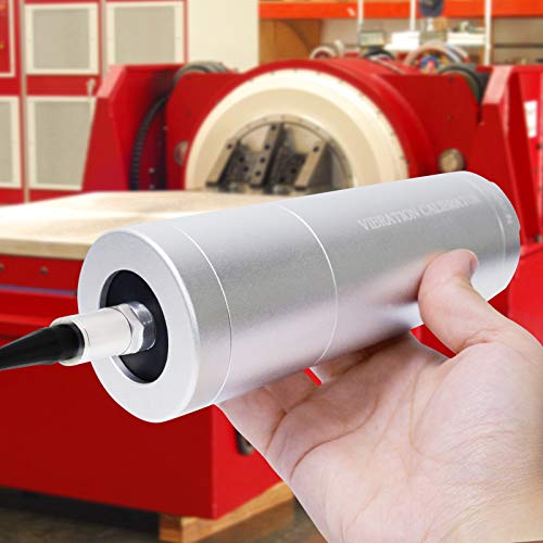 Vibration Calibrator Sensors Meter Tester Calibration, Handheld Shaker Calibrate Checking of Accelerometer Vibration System Machinery R&D