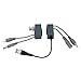 Evertech 8 Megapixel HD-CVI/TVI/AHD/CVBS Passive Video Audio Power Balun Cat5 Cat6 Data Transmitter via UTP Cable - 4 Pairs
