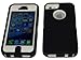 Brand New Iphone 5 5S Body Armor Defender - Comparable to Otterbox Defender + 1pc 3ft Data Cable (Black on White)