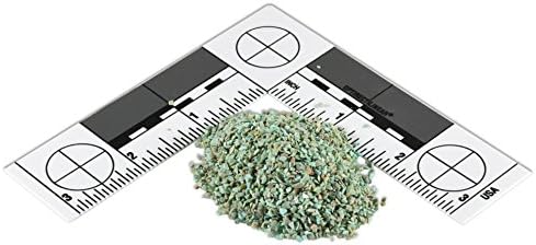 Green Turquoise; Pure & Natural: by World of Wood- Crushed Inlay Stone Perfect for Wood Inlay, Jewelry, Art, and More (COARSE Consistency) (1 oz)