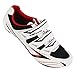 Venzo Bicycle Men's or Women's Road Cycling Riding Shoes - 3 Straps- Compatible with Peloton for Shimano SPD & Look ARC Delta - Perfect for Indoor Indoor Road Racing Bikes White 46