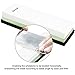 3Dimage Whetstone 2-IN-1 Sharpening Stone 3000/8000 Grit Whaterstone, Blade Guide Sharpener Stone,Rubber Stone Holder Included