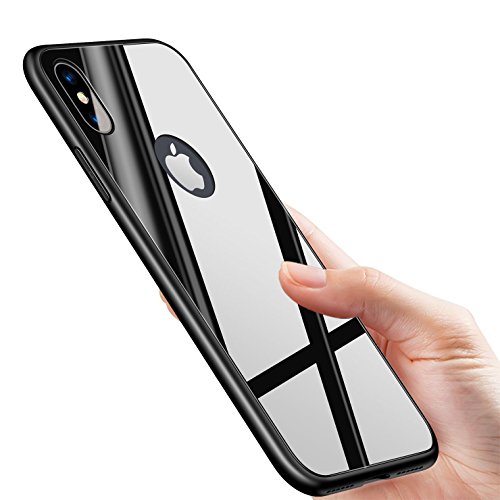 Iphone x case,casekoo 9h tempered glass case back cover…