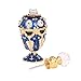 YUFENG 5ml Restoring Ancient Ways Hollow-Out Rattan Flower Perfume Bottles Empty Refillable (Blue)