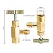SANXIA R134A Can Tap Refrigerant Dispenser Thread Valve,Bottle Opener with Tank Adapter for 1/4