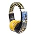 Sakar Kids Safe Over The Ear Headphones, Volume Limiter for Developing Ears, 3.5MM Stereo Jack, Recommended for Ages 3-9, Green