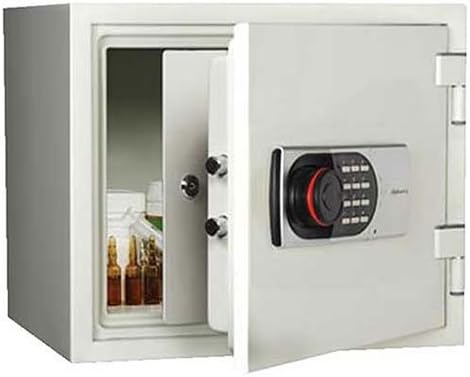 Wilson Safe Pharmacy Safe 119drug Electronic Lock 16-1/4"W X 14-5/16"D X 14-3/16"H, White