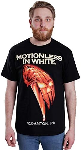 Motionless In White Scranton Men's T-shirt Black Official Licensed Music