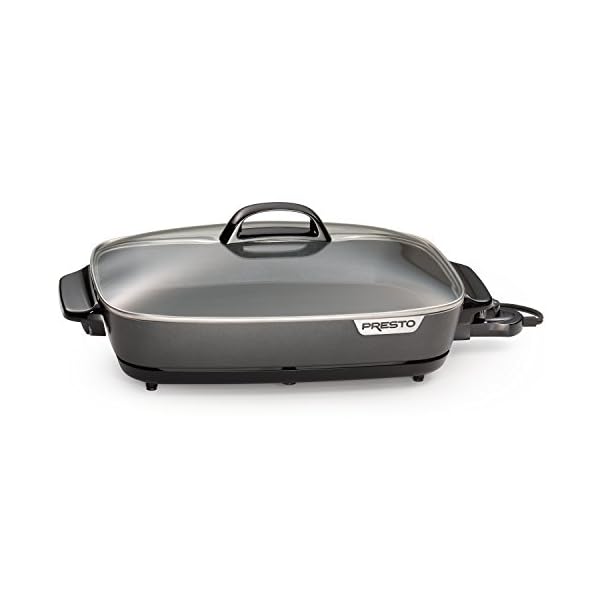 Presto 06858 16Inch Slimline Electric Skillet with Glass Cover