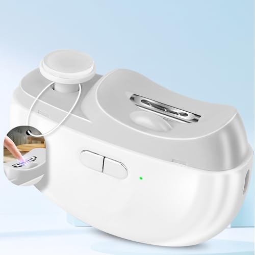 Aazon.co: Electric Nail Clipper, Autoatic Nail Clipper With Light And 2 Speeds, Portable