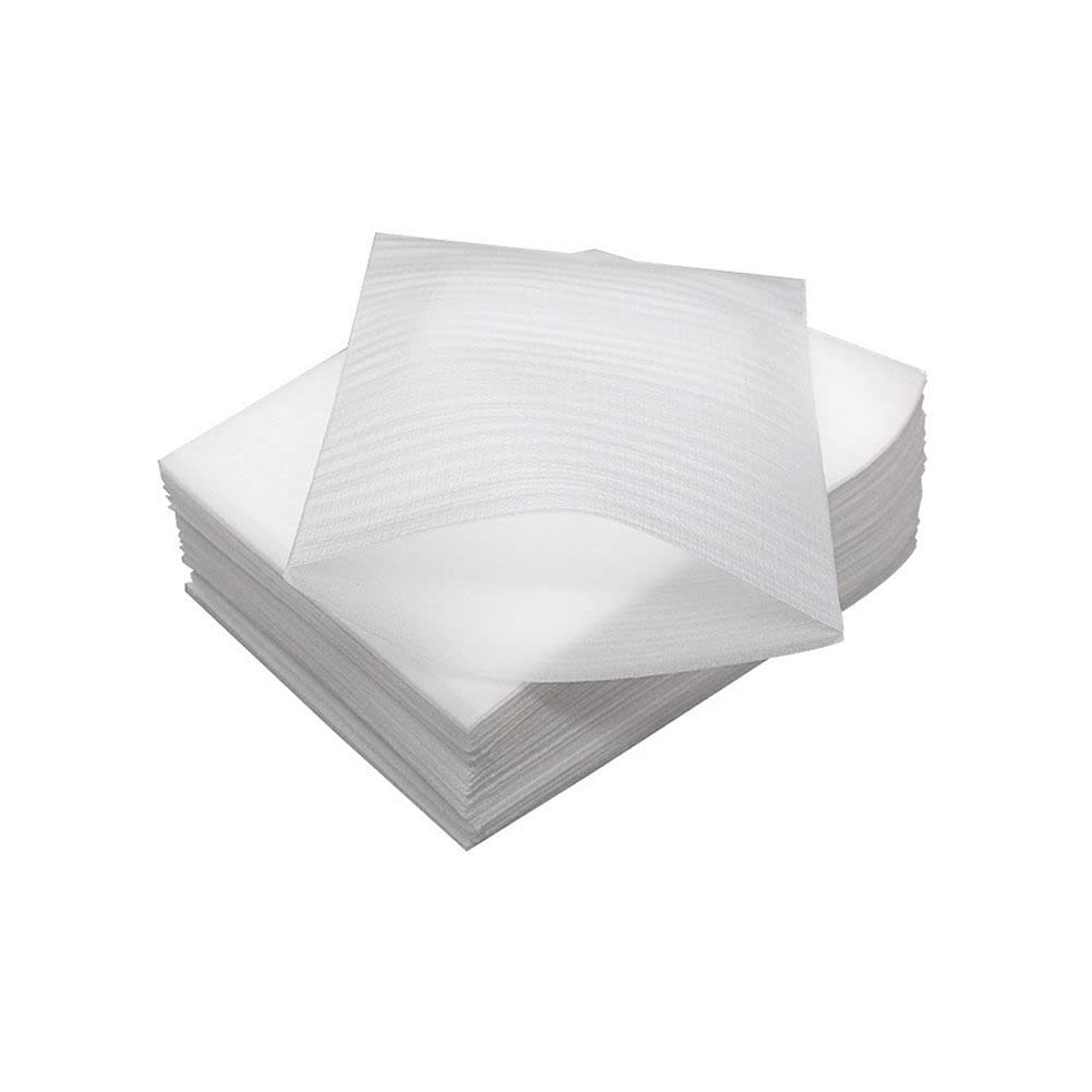 Photo 1 of 100Pcs 6 x 7.8 inch Cushion Foam Pouches Protective Moving Shipping Wrap Sleeves Packing Cushioning Supplies for Packing Fragile Items Glassware Storage