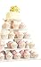 As Seen on Shark Tank Cupcake Stand - Dessert Stand, Tier Stand, Cupcake Stand-Hold Up to 100 Cupcakes-Catering Supplies for Buffet Display-Treat Stands for Dessert Table, Wedding Cake & Cupcake Stand